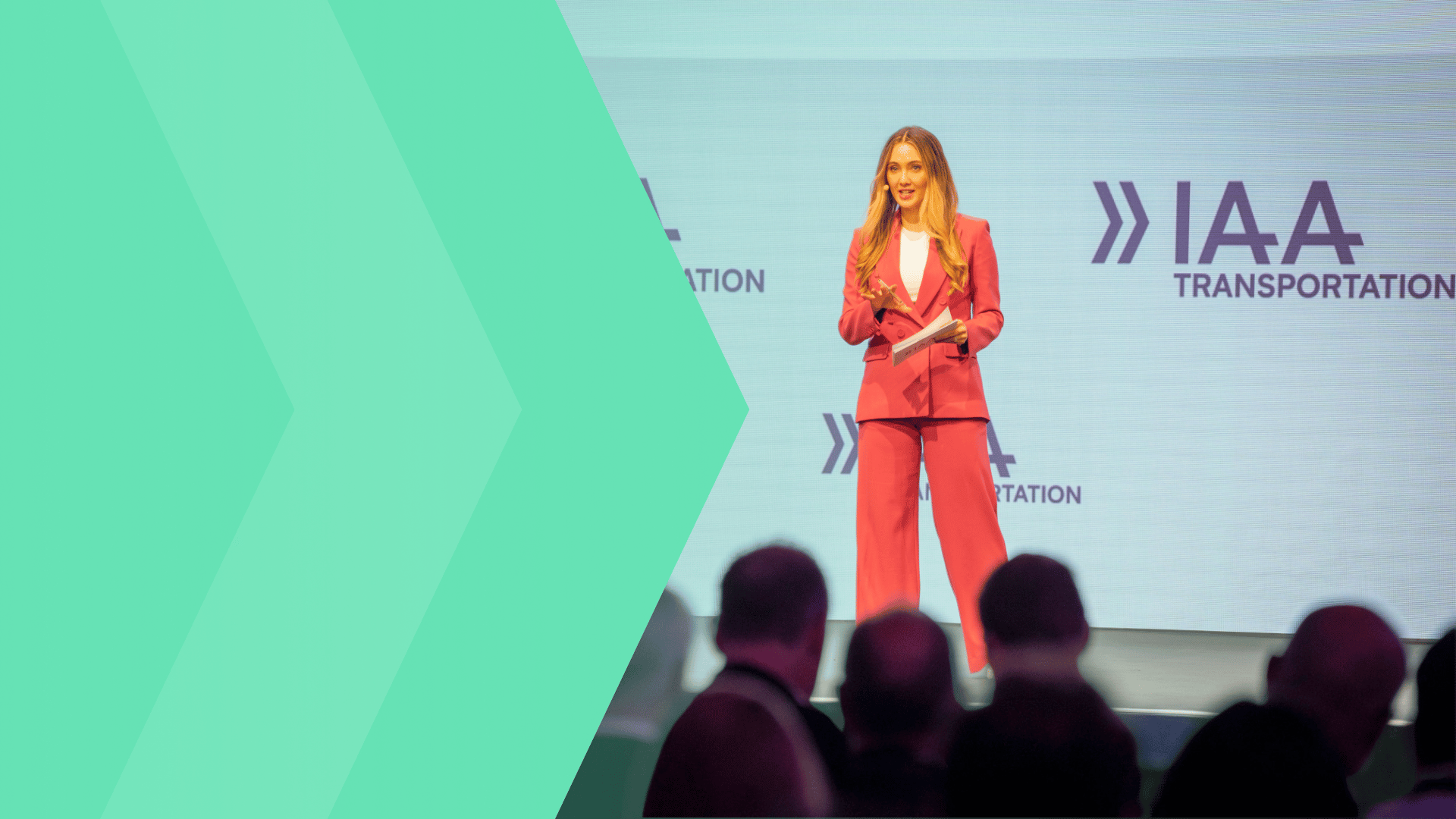 Rent a stage - press conference  image